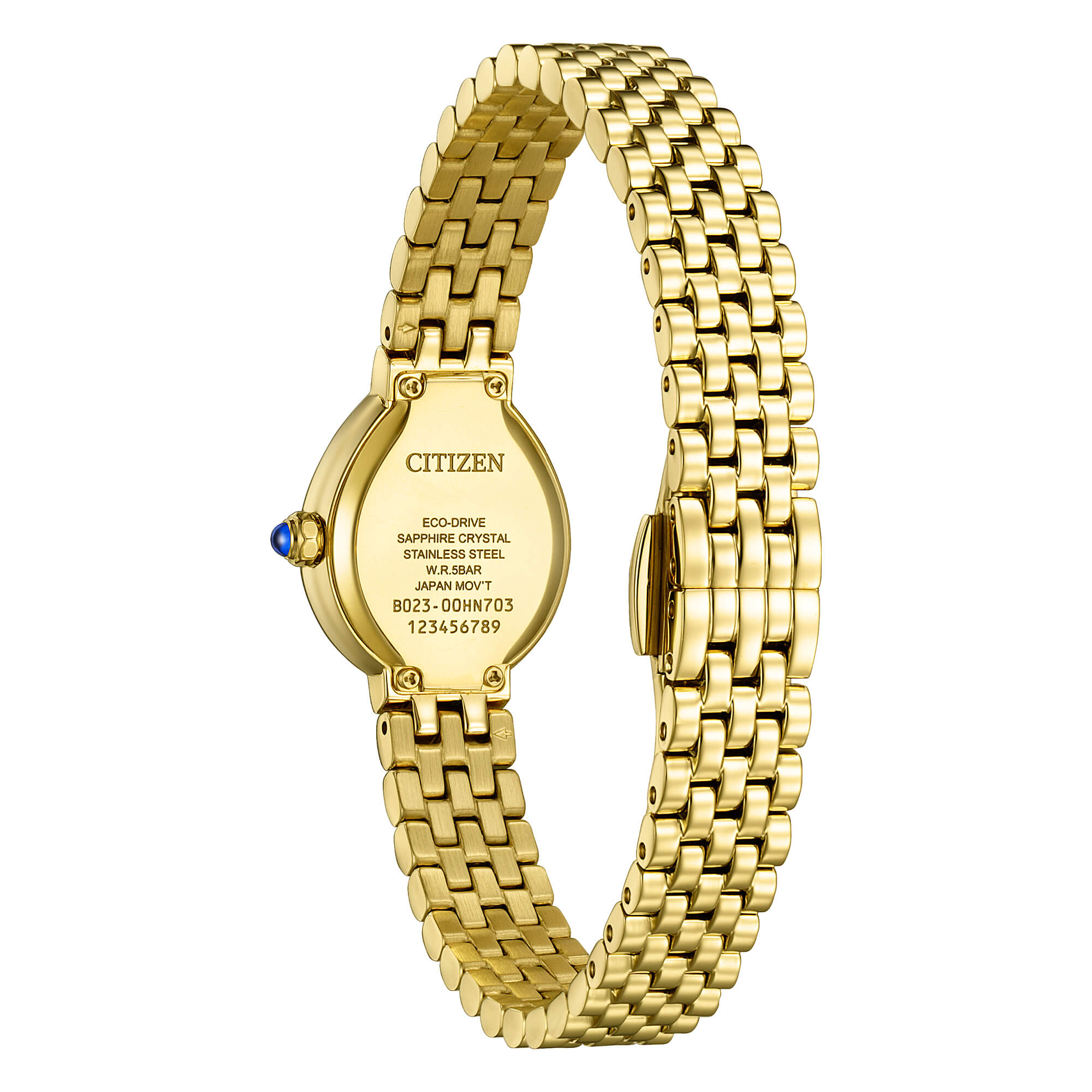 Orologio Donna Citizen Rainell Mini Eco-Drive Goccia Dorata EX1552-59A