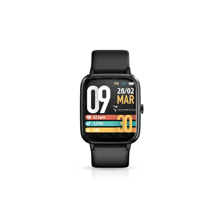 Orologio Uomo Techmade Smartwatch Total Black Nero TM-MOVE-BK
