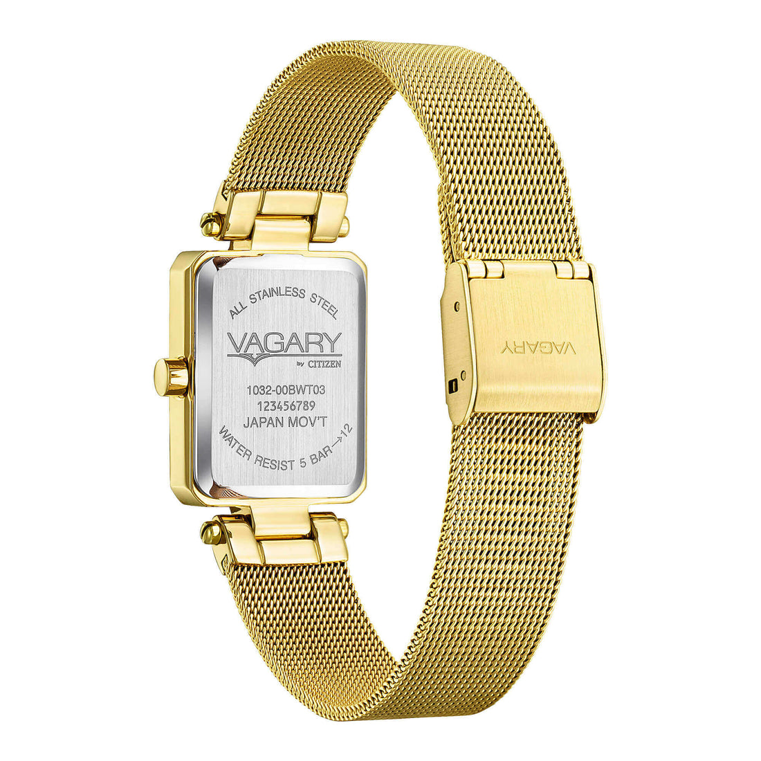 Orologio Donna Vagary By Citizen Flair Dorato Bianco IK7-996-11
