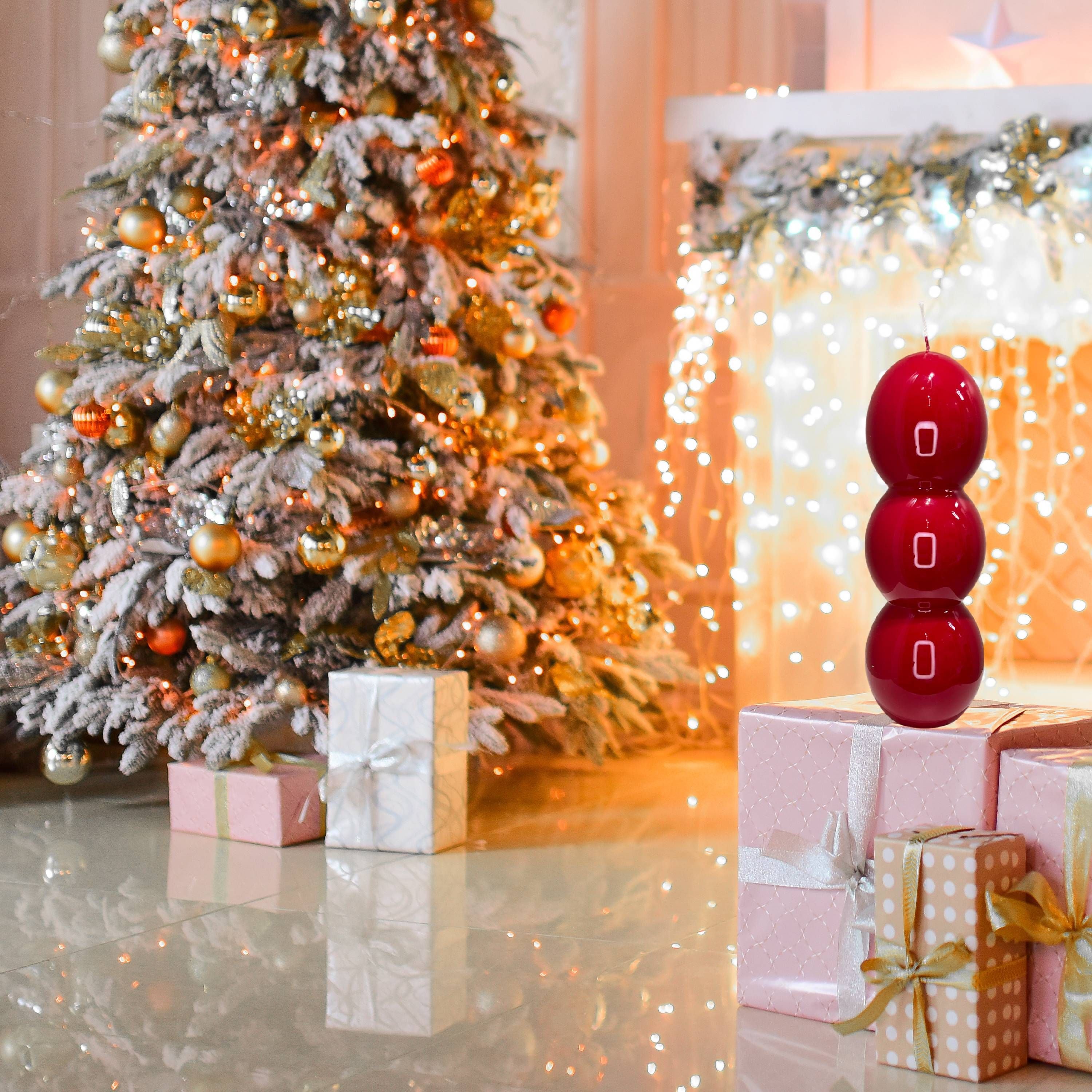 Candela Graziani Albero Londra Collection Rosso 22 cm CLAL22AM