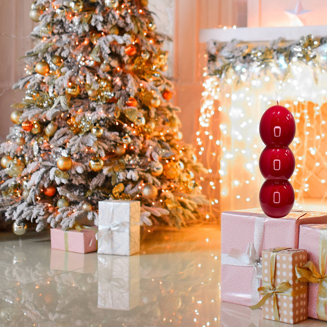 Candela Graziani Albero Londra Collection Rosso 22 cm CLAL22AM