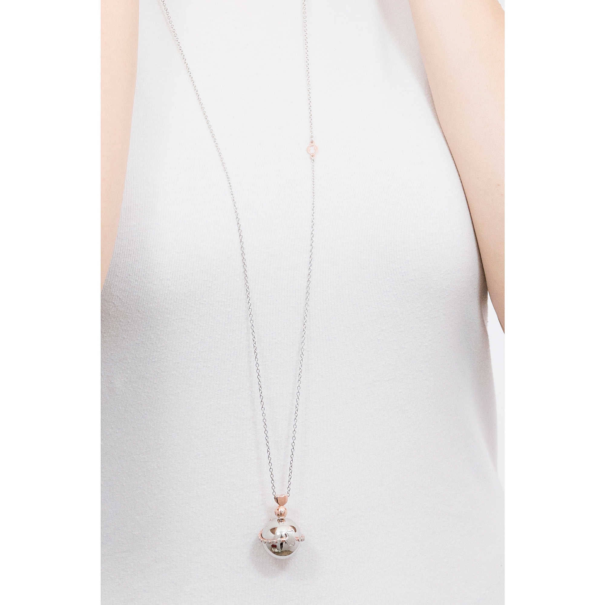 Collana Donna Nanàn Argento 925 Chiama Angeli Orso NAN0161