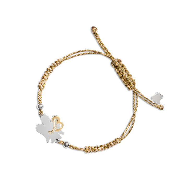 Bracciale Donna Argento 925 Roberto Giannotti Cordino Iniziale B GIA700B