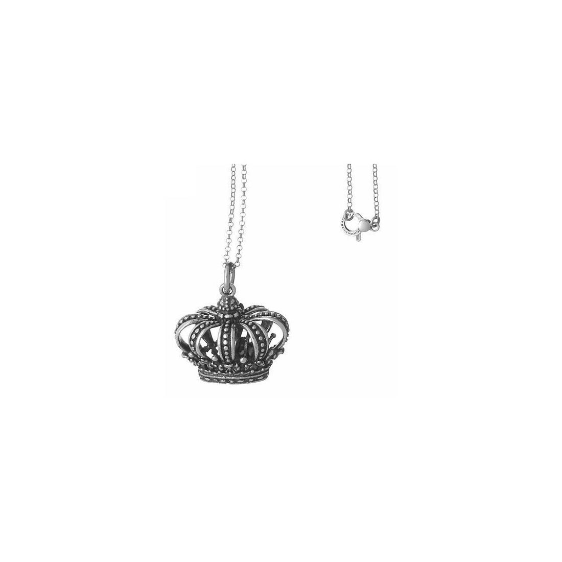 Collana Argento Chanel Corona Grande Pendente Donna Giovanni Raspini