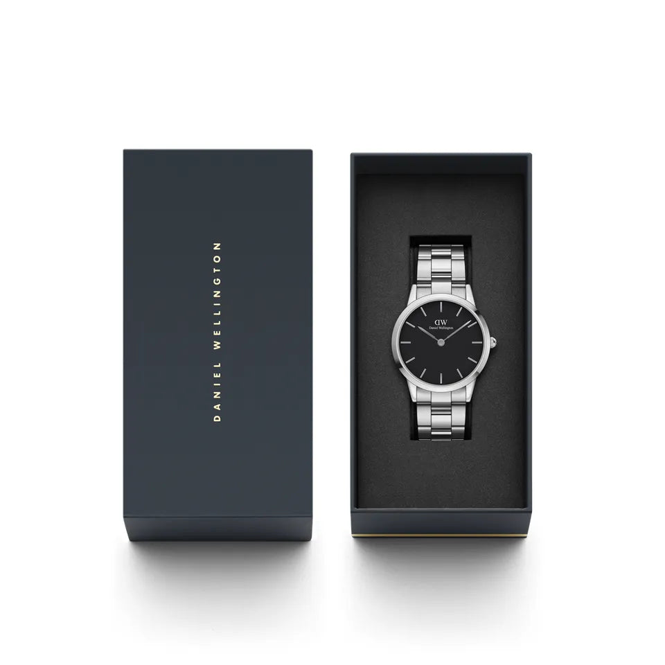 Orologio Uomo Daniel Wellington Iconic Acciaio Quarzo 40 mm Nero DW00100342