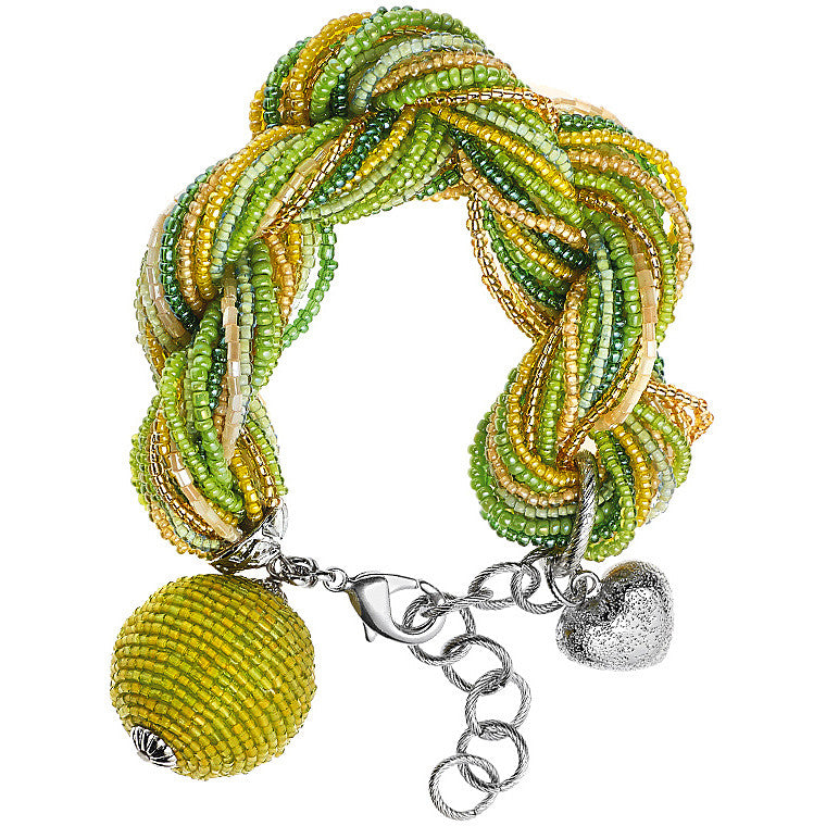 Bracciale Donna Ottaviani cristalli Giallo e Verde 500477B