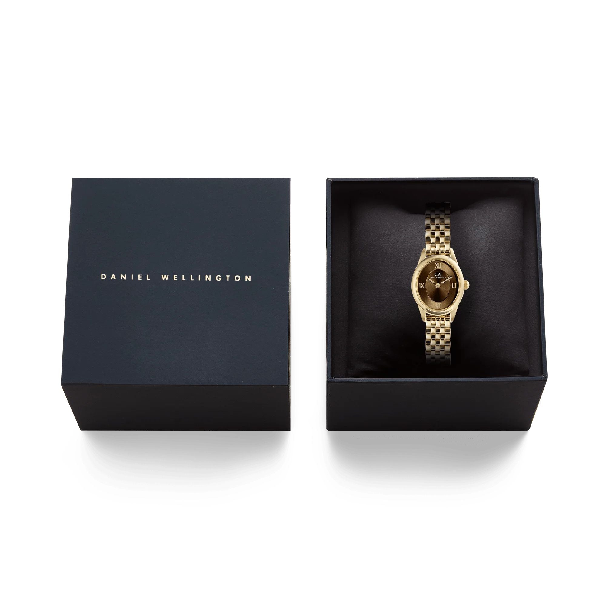 Orologio Donna Daniel Wellington Acciaio Dorato Ophelia Marrone DW00101018
