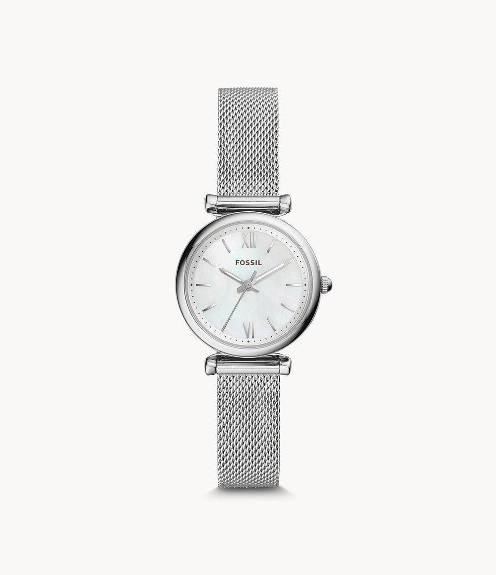 Orologio Donna Acciaio Fossil Quarzo Solo Tempo Madreperla ES4432