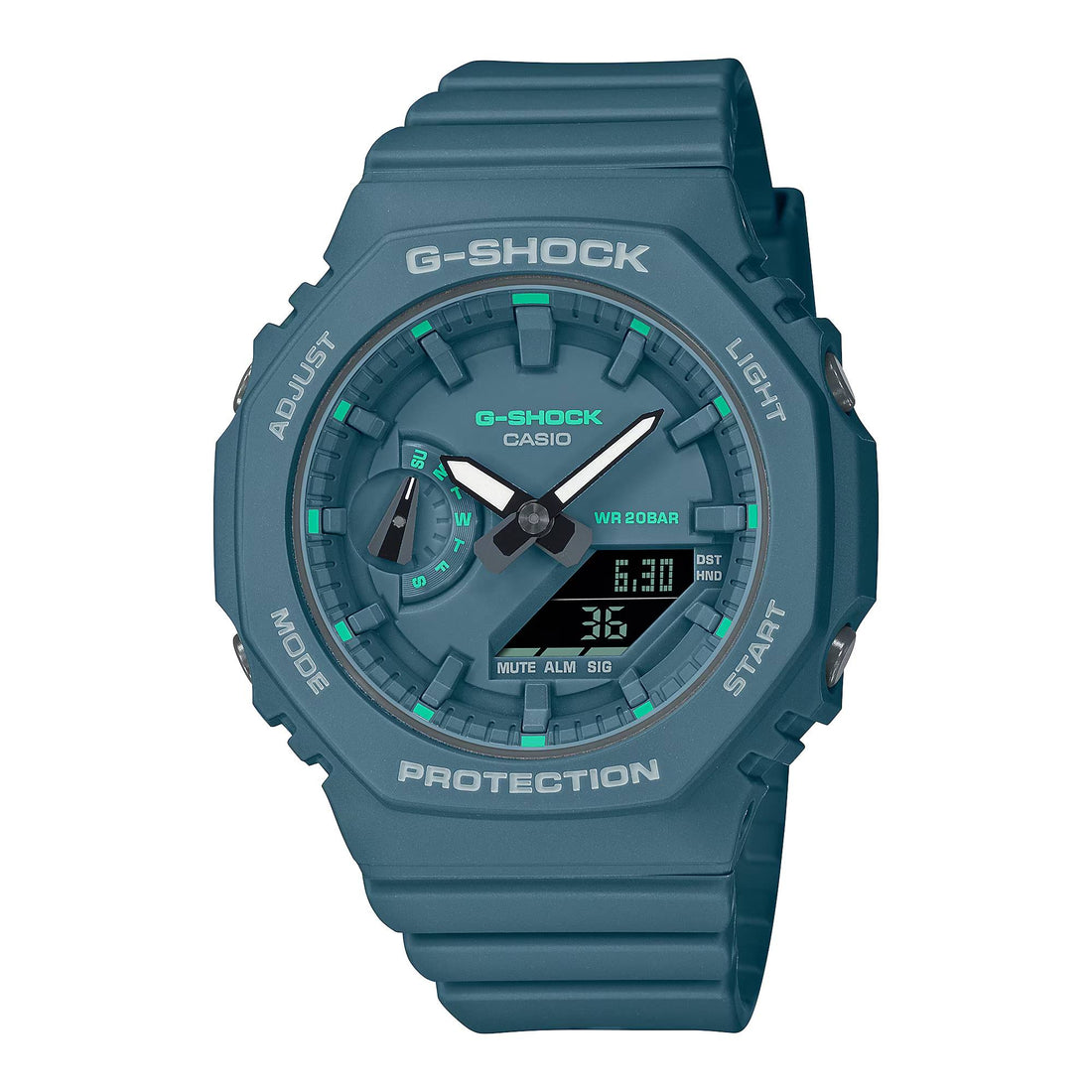 Orologio Uomo Ragazzo Casio G-SHOCK Quarzo Verde Pastello GMA-S2100GA-3AER
