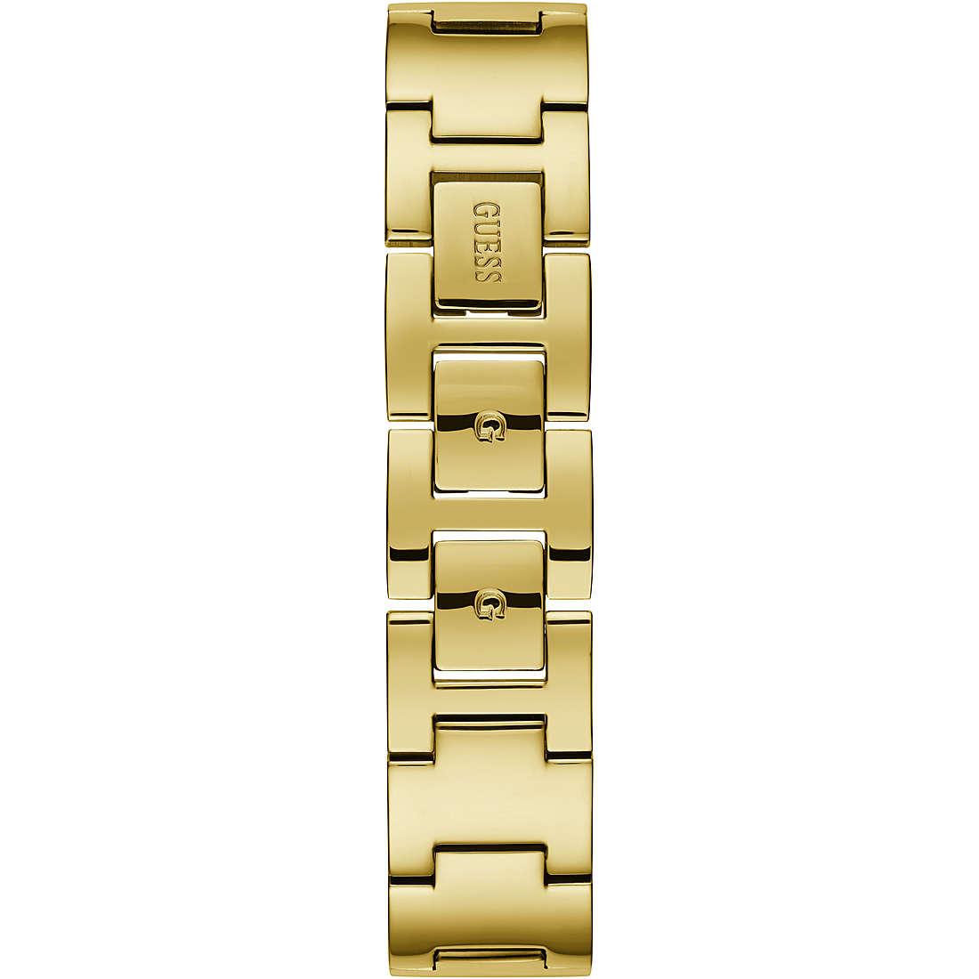Orologio Donna Guess Quarzo Solo Tempo Acciaio Dorato Zirconi Triangolo W1142L2
