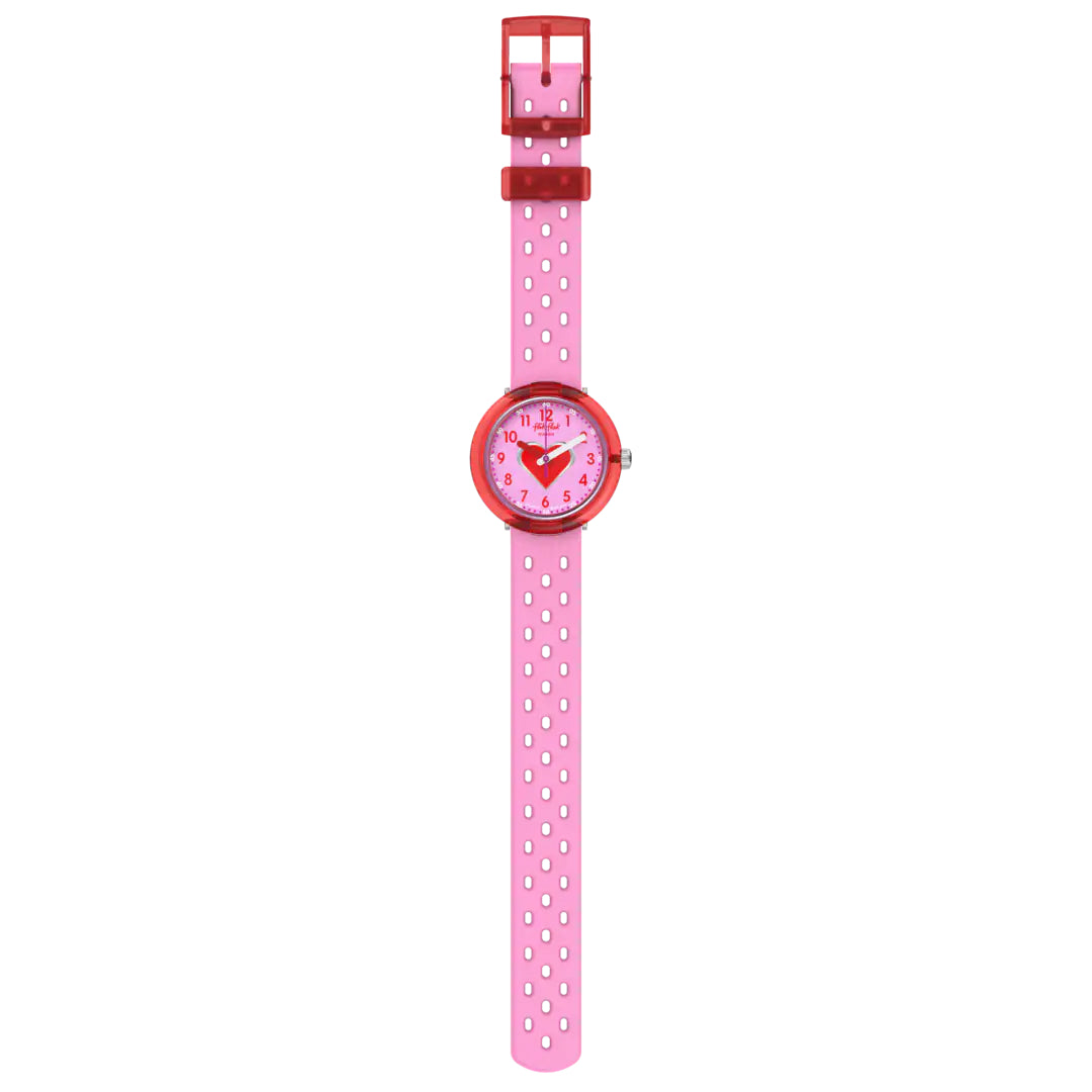 Orologio Bambina Swatch Flik Flak FIZZ IN PINK Rosa Cuore ZFCNP004
