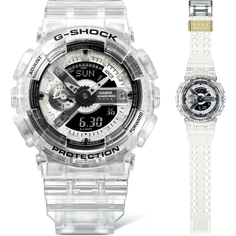 Orologio Uomo Casio G-Shock Digitale Special Edition Clear Remix GA-114RX-7AER