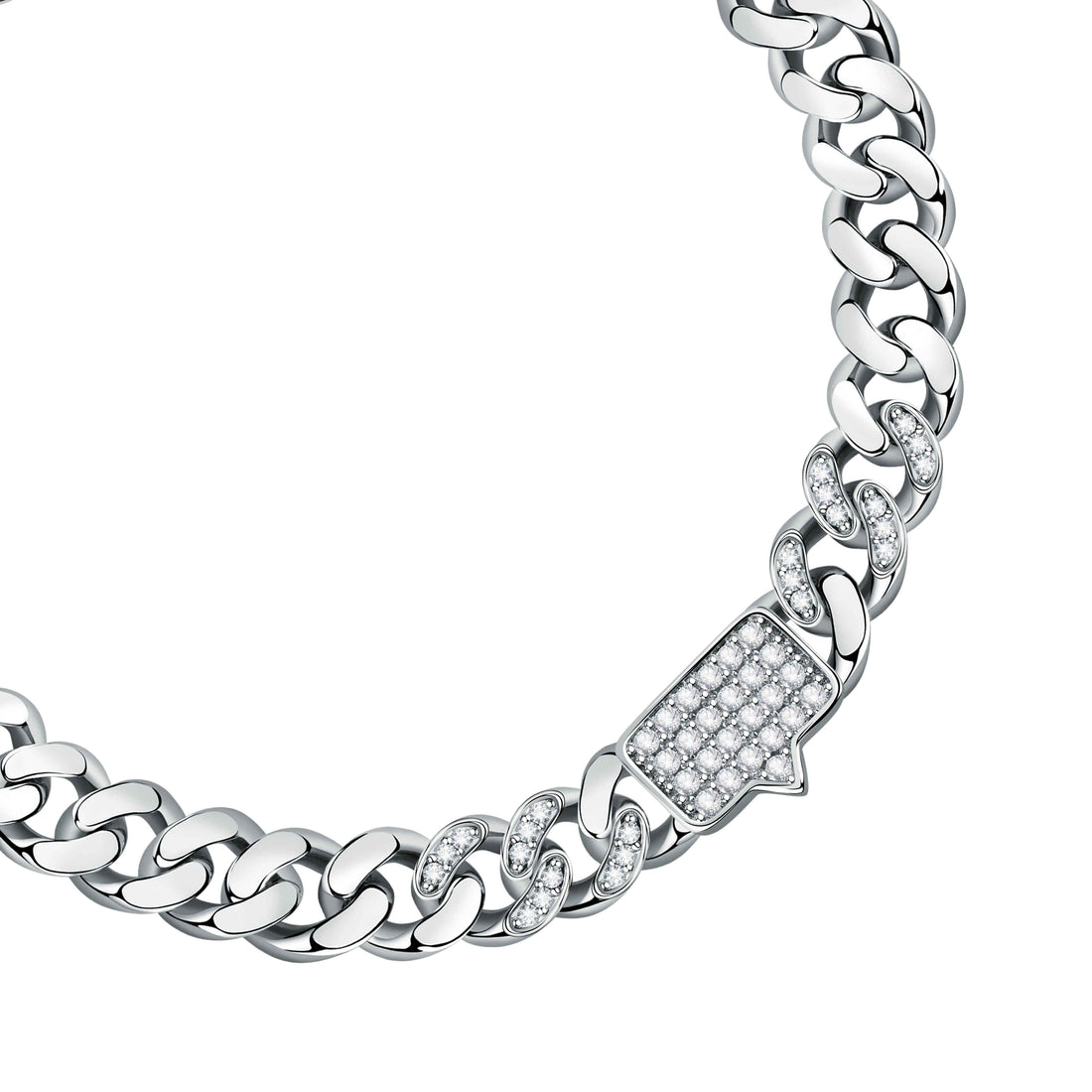 Bracciale Donna Chiara Ferragni Groumette Catena Zirconi