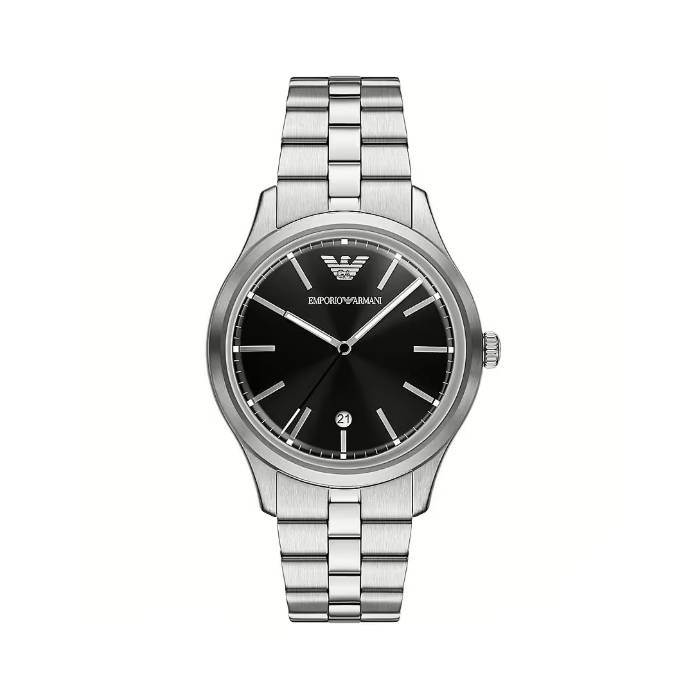 Orologio Uomo Emporio Armani Quarzo Solo Tempo Data Nero AR11732