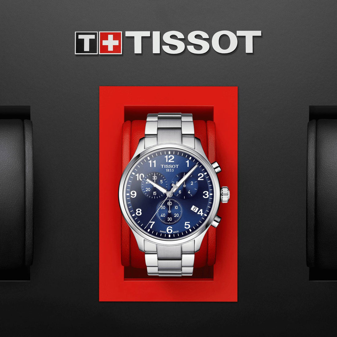 Orologio Uomo Tissot Chrono Xl Classic Numeri Data Blu T1166171104701