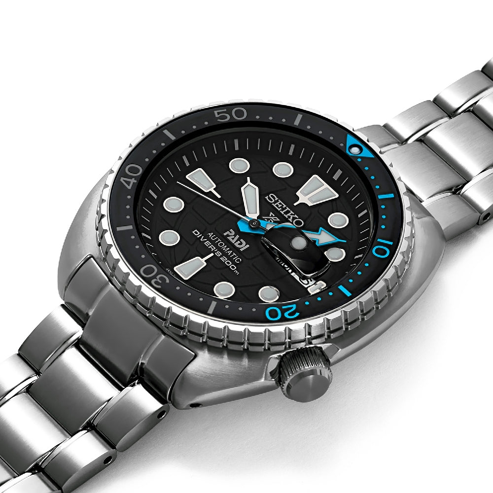 Orologio Seiko Uomo Automatico Acciaio Prospex Doppia Data