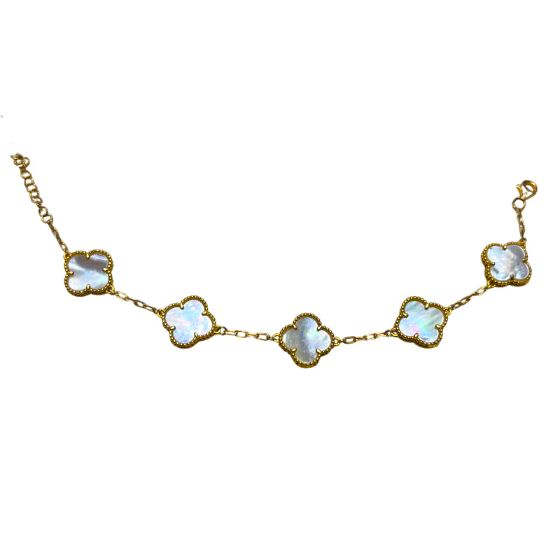 Bracciale Unisex Re Mida Tennis Argento Dorato 925 Cinque Elementi BR DJV 02-B