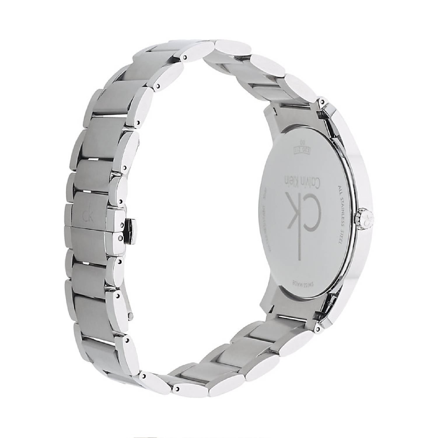 Orologio Uomo Acciaio Calvin Klein Solo Tempo Quarzo Swiss Made K2G21126
