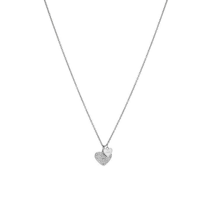 Collana Donna Liu Jo In Acciao Con Ciondolo A Cuore