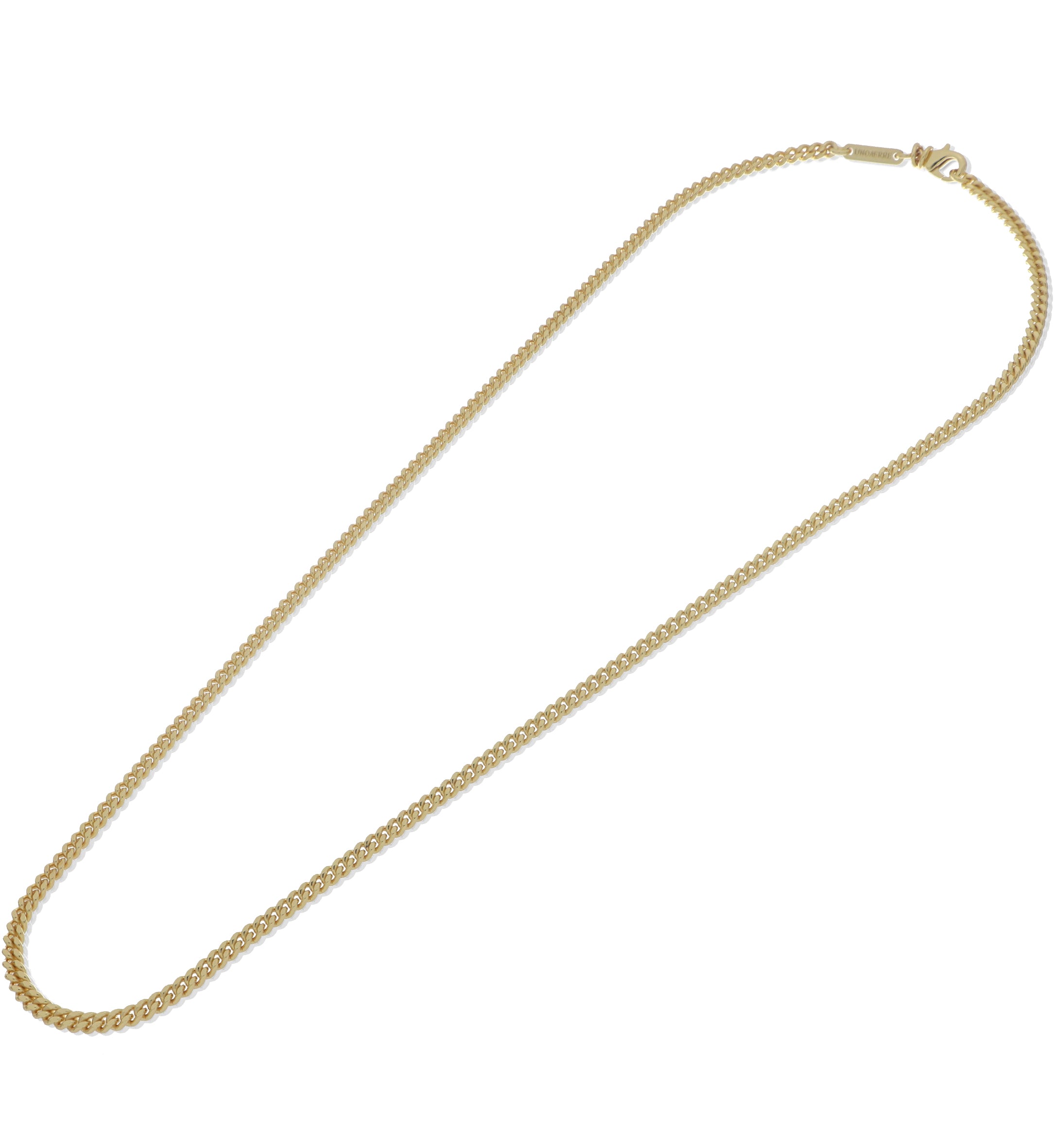 Collana Uomo Unoaerre Acciaio  dorato Maglia Grumetta 565071