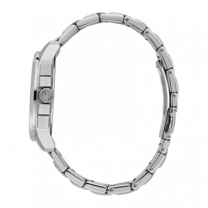 Orologio Uomo Maserati Successo Acciaio Quarzo Nero Crono Data R8873621046