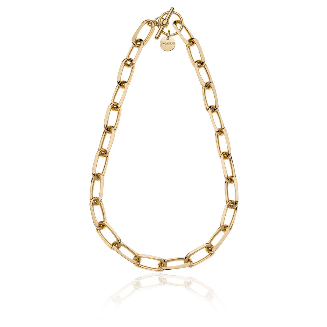 Collana Donna Unoaerre Bronzo Dorato Catena Forzatina 520630