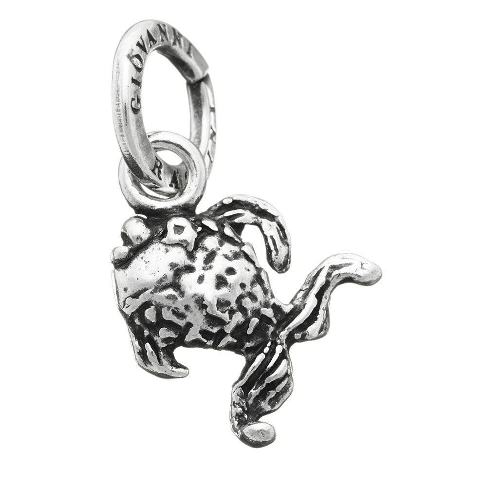 Charm Unisex Giovanni Raspini Argento 925 Pesciolino Da Lago Fatto A Mano 06460