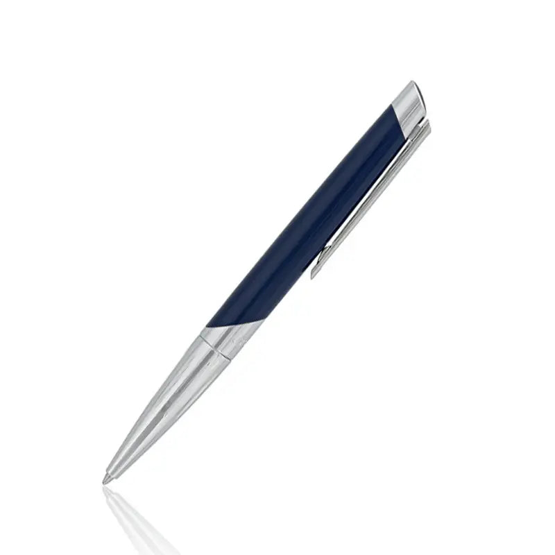 Penna Uomo Dupont Acciaio Defi Sfera Smalto Blu 405736