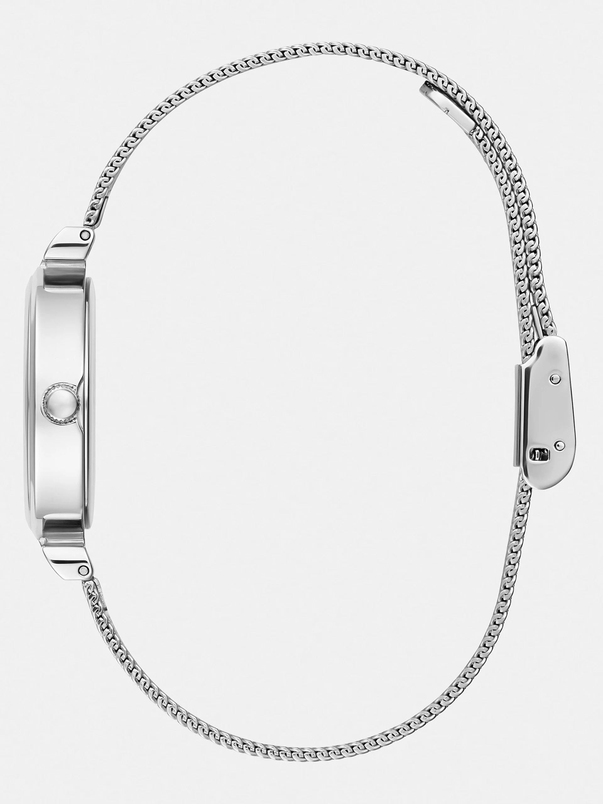 Orologio Donna Guess Quarzo Solo Tempo Zirconi Acciaio GW0471L1
