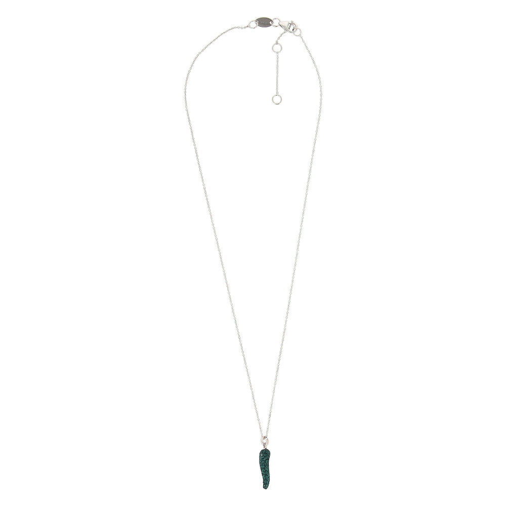 Collana Donna Pesavento Argento 925 Polvere Di Sogni Corno Verde Amazzonia WPSCE100