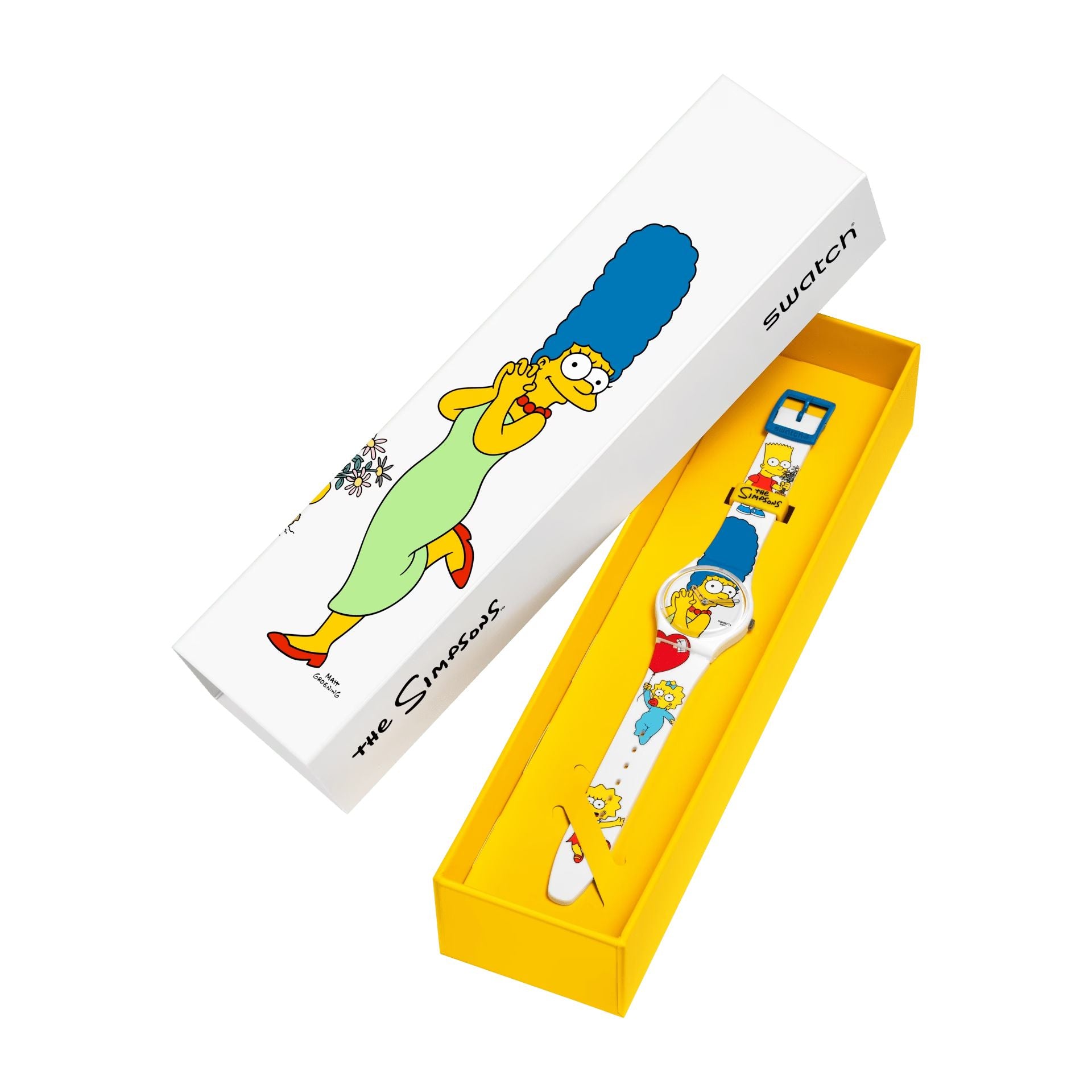 Orologio Donna Swatch Best Mom Ever Festa Della Mamma Marge Simpson SO28Z116
