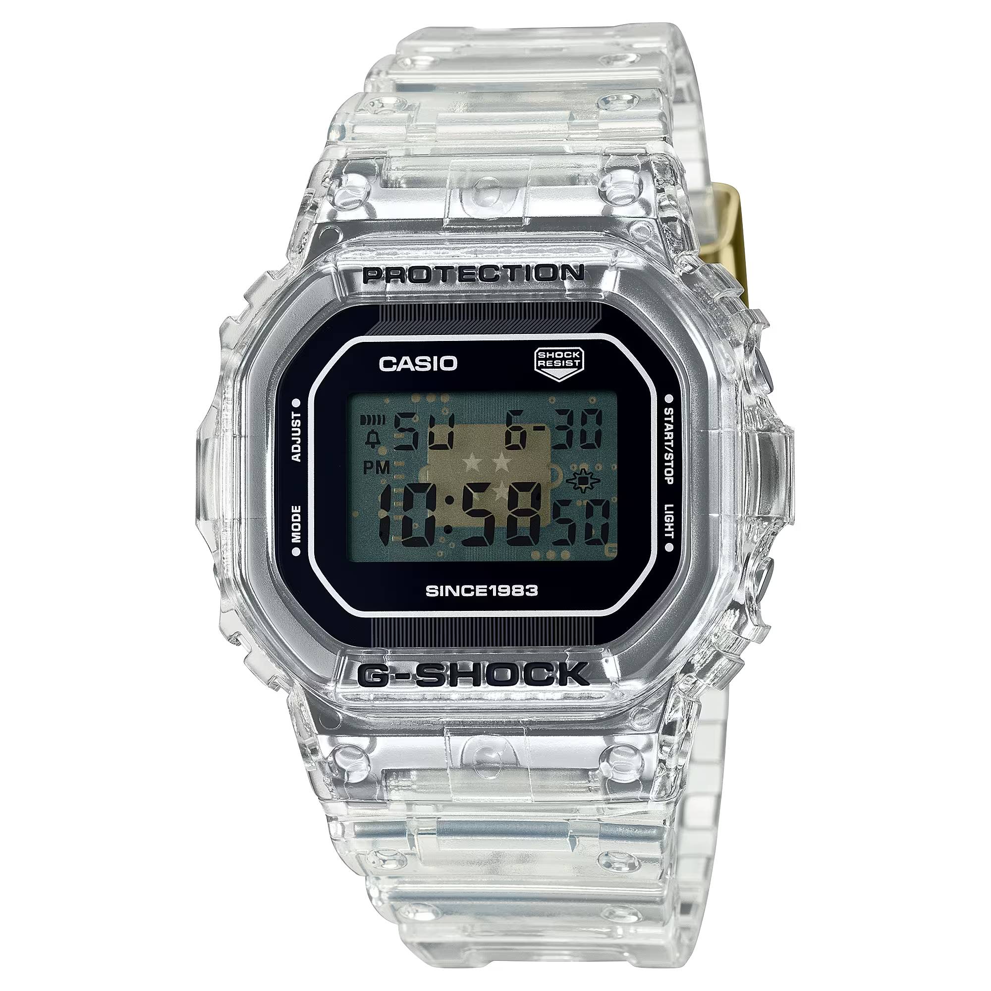 Orologio Uomo Casio G-Shock Digitale Special Edition Clear Remix DW-5040RX-7ER