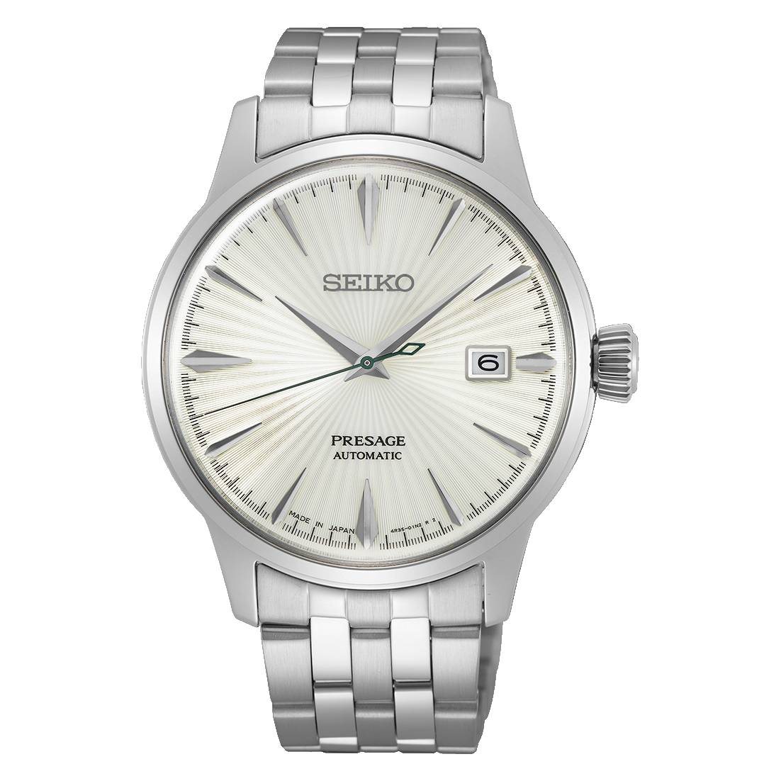 Orologio Uomo Seiko Automatico Presage Solo Tempo Acciaio Cocktail Time SRPG23J1