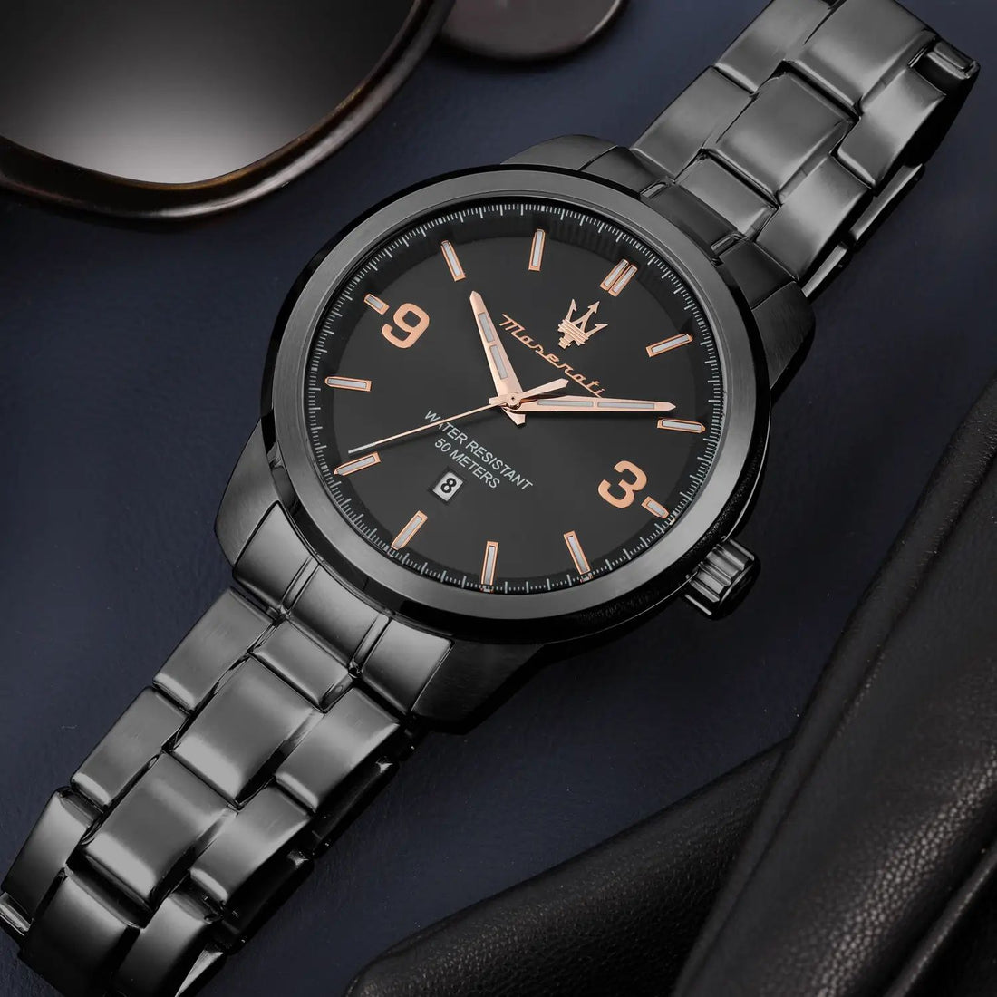 Orologio Uomo Acciaio Nero Maserati Quarzo Solo Tempo R8853121008