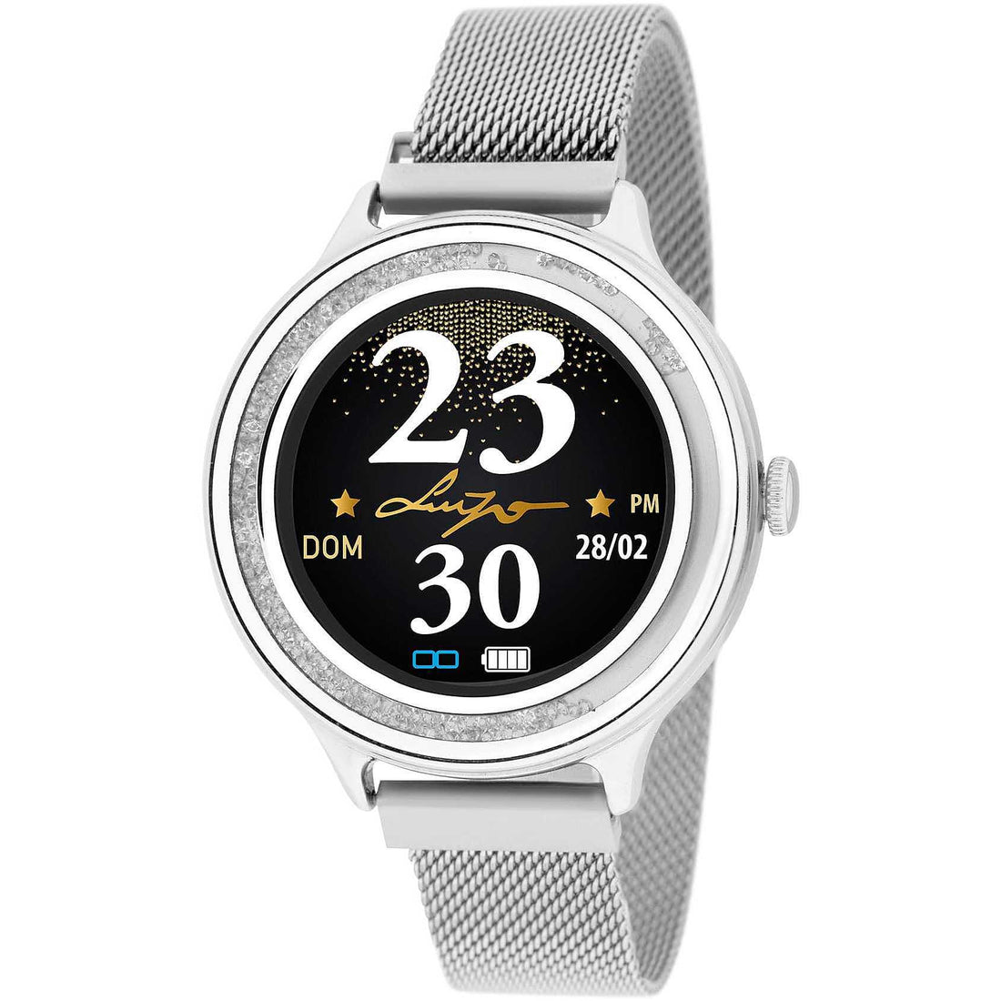 Orologio Donna Liu Jo Smartwatch Touch Acciaio Zirconi SWLJ048