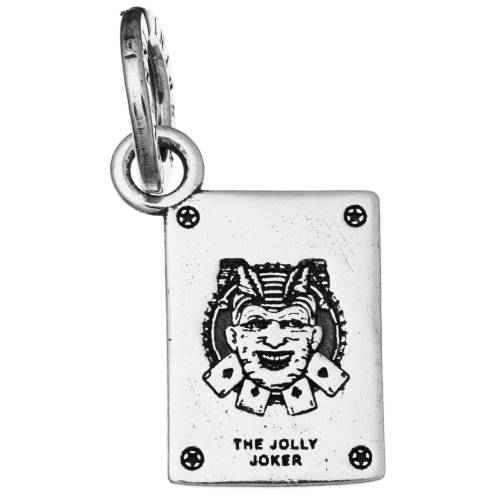 Charm Unisex Giovanni Raspini Argento 925 Jolly Realizzato A Mano 10433