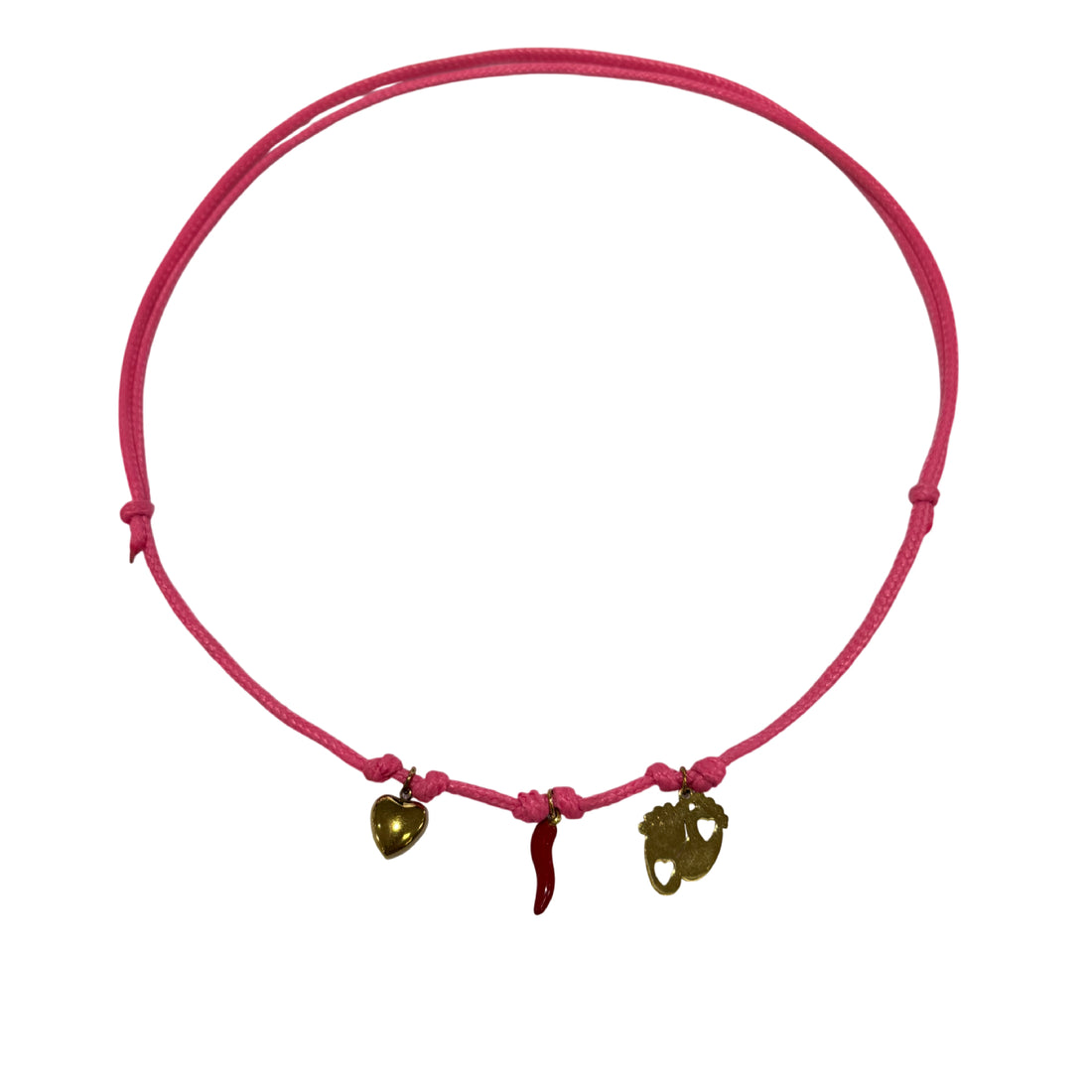Collana Donna Re Mida Cordino FAMIGLIA SCARAMANTICA