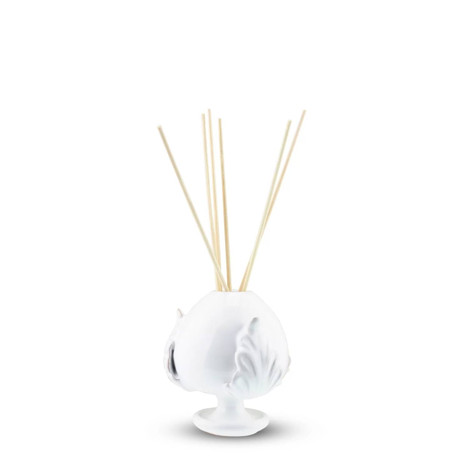 Profumatore D'Ambiente Erbolinea Ceramica Linea Art Pumo Bianco Fragranza Melagranata 50 ML