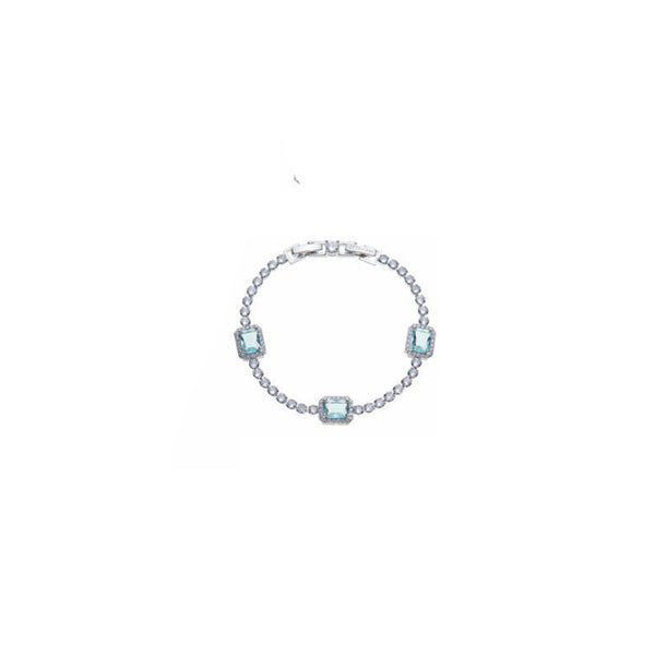 Bracciale Donna Ottaviani Tennis Zirconi Bianchi Azzurri 501131B