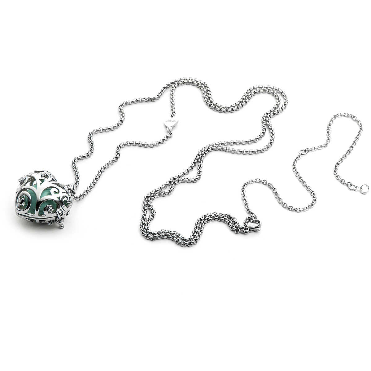 Collana Donna Acciaio Chiama Angeli 4US Cesare Paciotti 4UCL3603W
