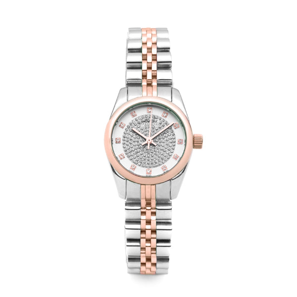 Orologio Donna 4US Cesare Paciotti Bicolore Rosè Zirconi T4SW465