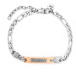 Bracciale Uomo 4US Cesare Paciotti Acciaio Targhetta 4UBR8067