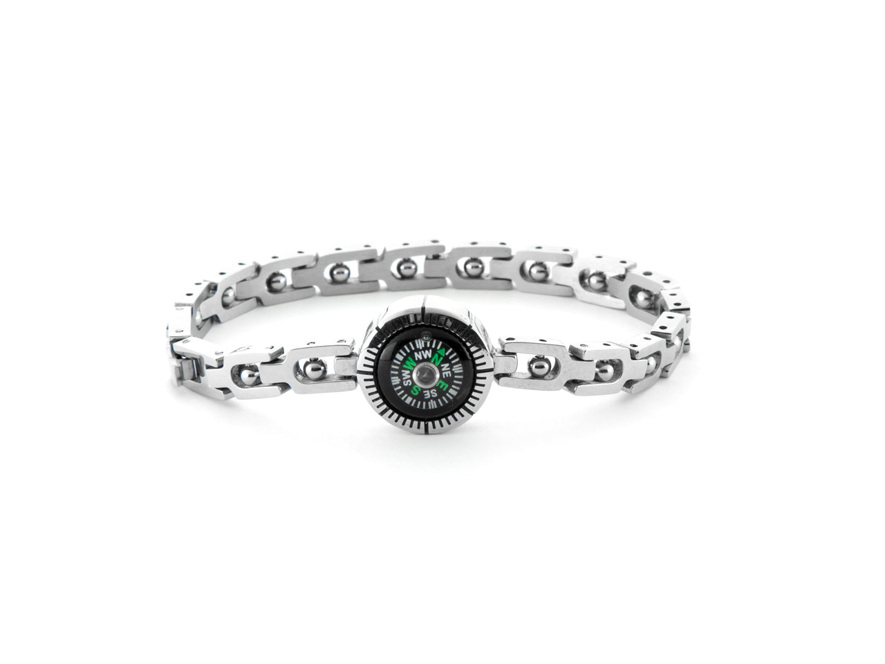 Bracciale Uomo 4US Cesare Paciotti  Acciaio con Bussola  4UBR6712