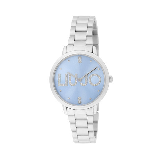 Orologio Donna Liu Jo Luxury Couple Plus Acciaio Zirconi Bracciale TLJ2517