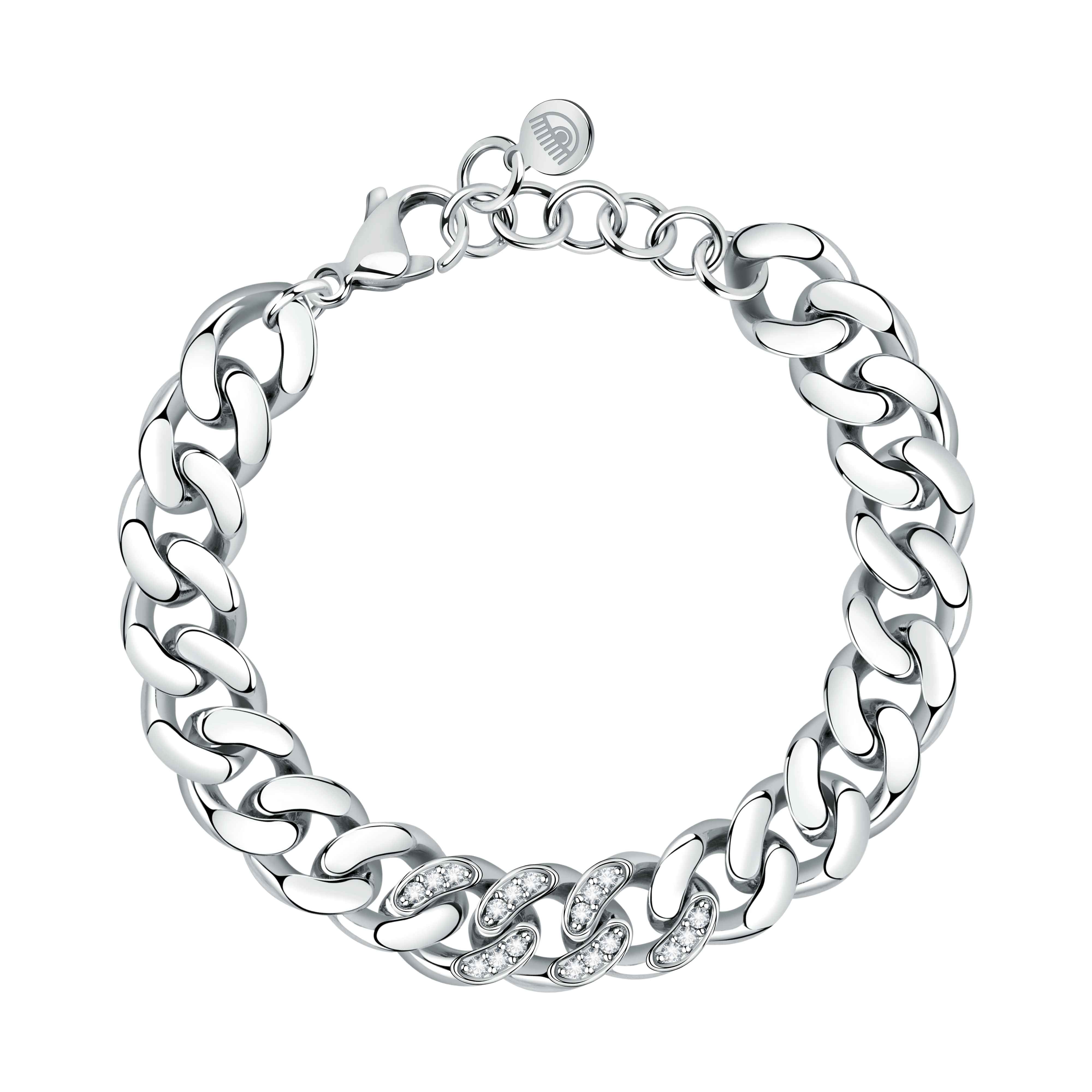 Bracciale Donna Chiara Ferragni Catena Groumette Zirconi