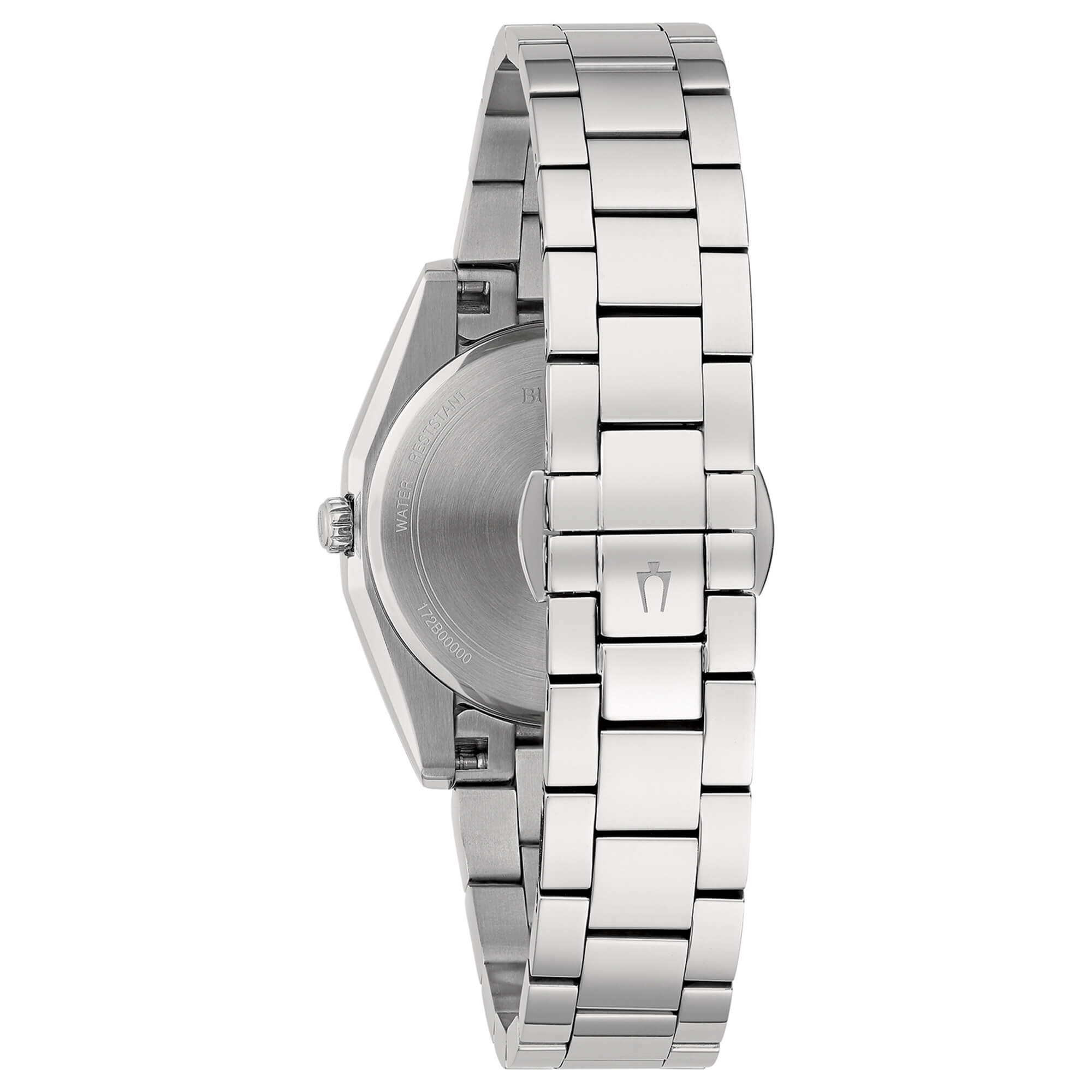 Orologio Donna Bulova Quarzo Solo Tempo Surveyor Acciaio madreperla e Diamanti 96P218