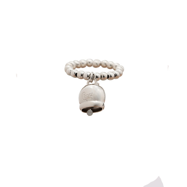 Anello  La Campanella di Capri Argento Lucido Porta Fortuna APD2-AG
