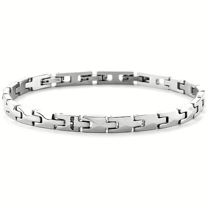 Bracciale Uomo 4US Cesare Paciotti Acciaio Semirigido Lavorazione Lucida 4UBR6160