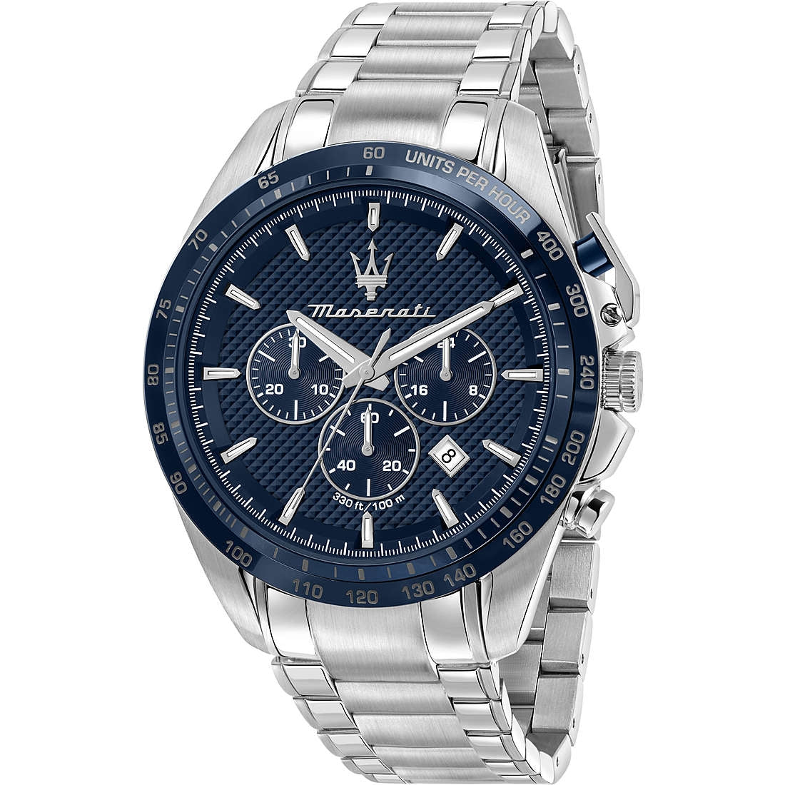 Orologio Uomo Maserati Acciaio Traguardo Quarzo Cronografo R8873612043