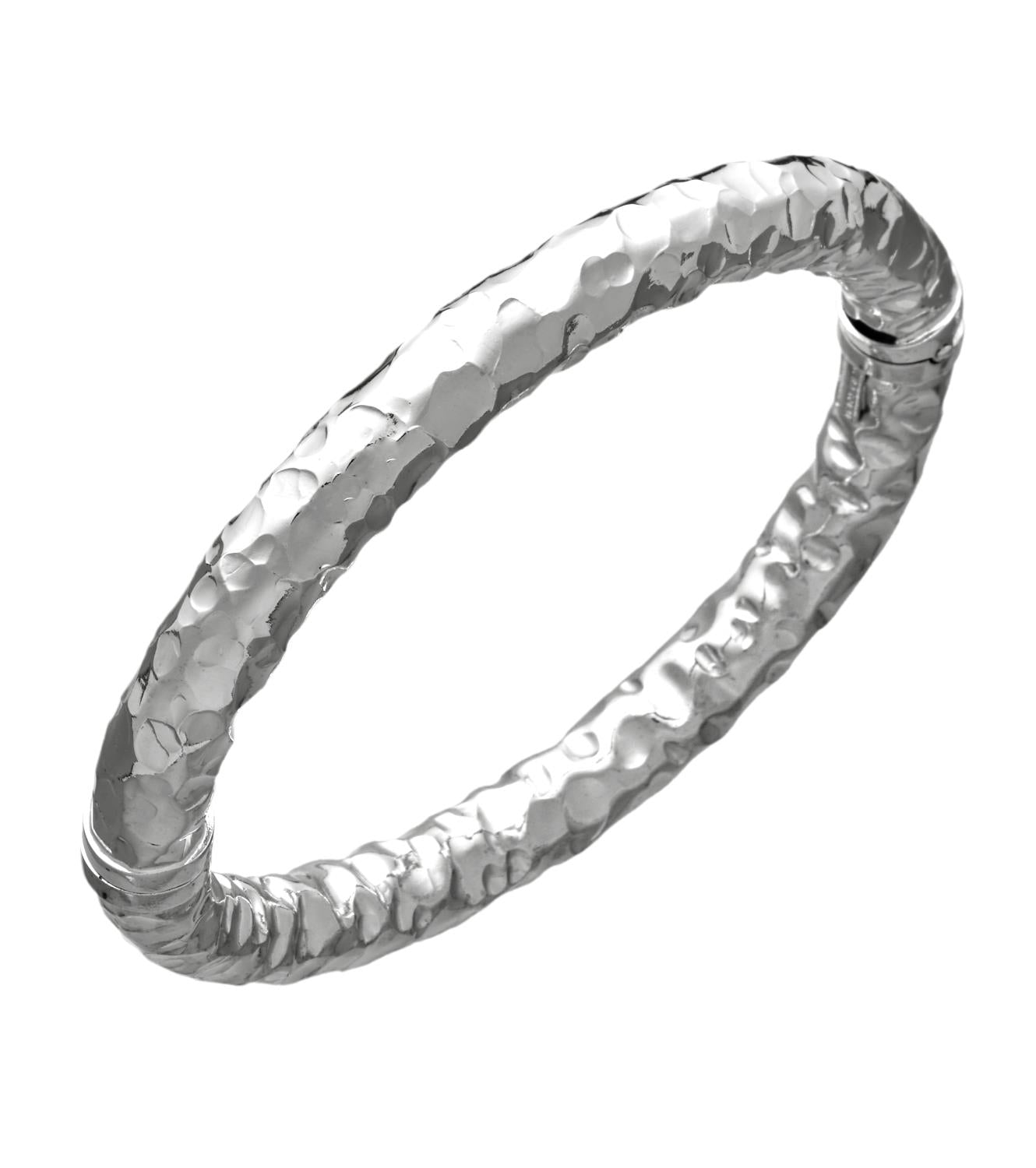 Bracciale Donna Giovanni Raspini Argento 925 Rigido Bangle Rock Grande 11673